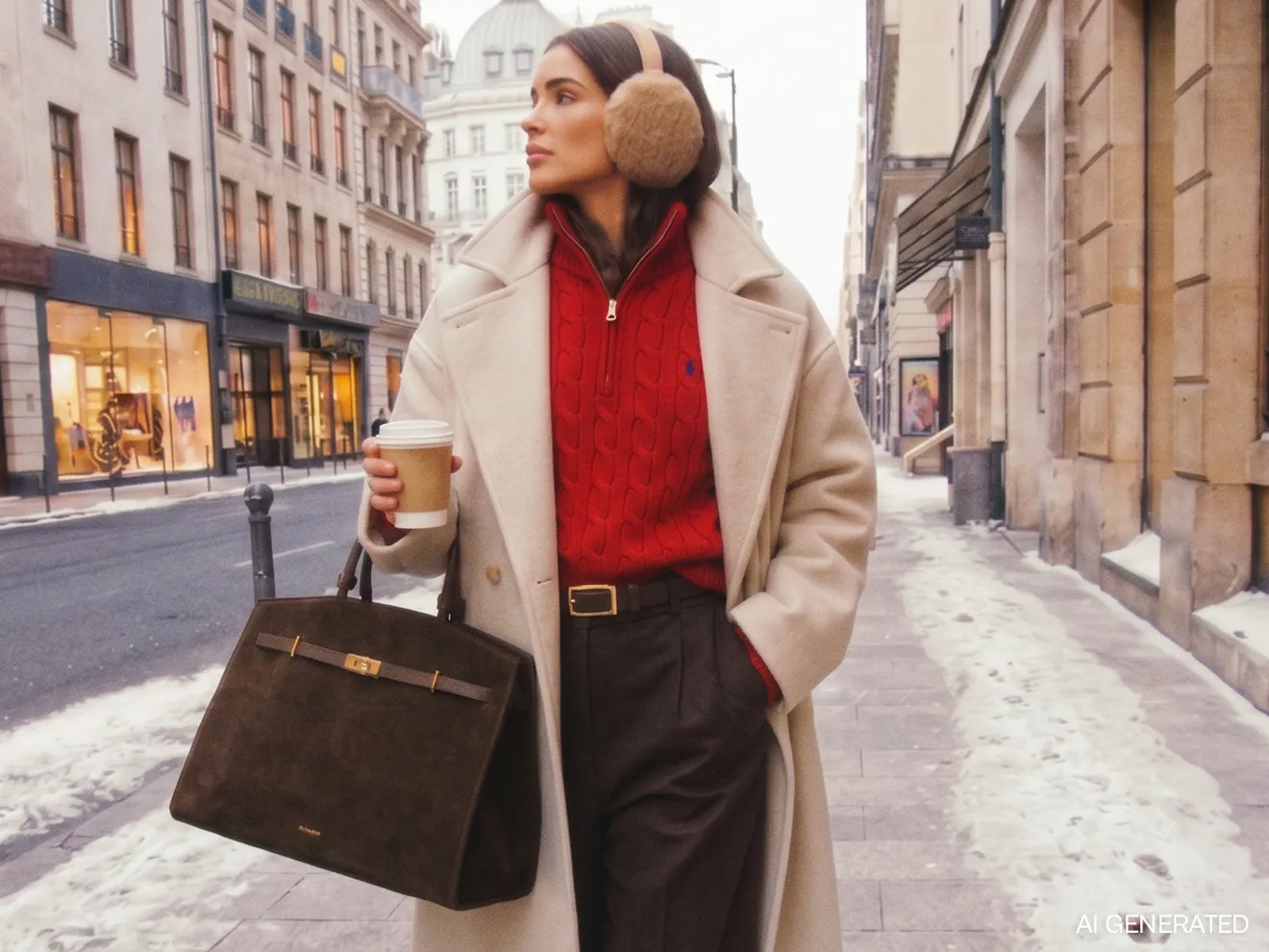 Öffne Damen Winter Chic